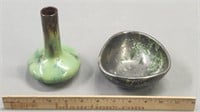 Fulper American Art Pottery Bowl & Vase