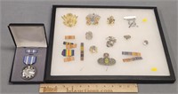 Military Related Pins & Medals