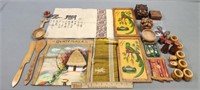 Ethnographic Travel Souvenirs Lot Collection