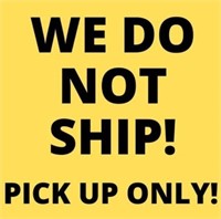 NO SHIPPING!