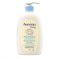 Aveeno Baby Wash & Shampoo, 975ml