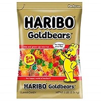 (3) Haribo Holiday Goldbears, Gummy Candies, 113g