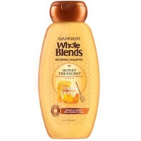 (2) Garnier Whole Blends Repairing Shampoo, Honey