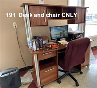 Desk and chair ONLY
