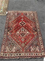 Shiraz Handmade Rug 3'9" x 5'2"