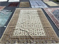 Turkaman Handmade Rug 7'4" x 10'2"