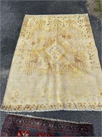 Oushak Handmade Rug 4'9" x 6'5"