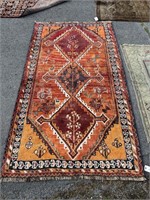 Shiraz Handmade Rug 4'2" x 7'