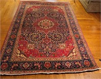 Handmade Medallion Rug 6.9 x 10.2