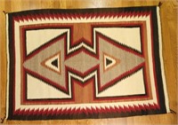 Hand Woven Zapotec Wool Rug