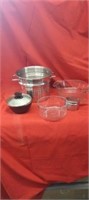 BAKING DISHES/STRAINER & MORE
