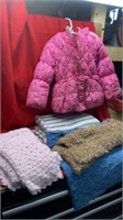 BABY BLANKETS, COAT AND SCARVES