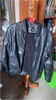 3X MENS LEATHER LOOKING JACKET