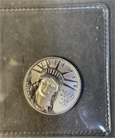 1/4 oz Platinum $25 US Coin