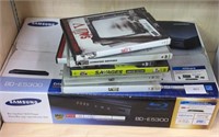 Samsung Blu-ray player new in box with group of