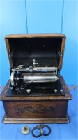 Antique Edison Business Phonograph-Serial