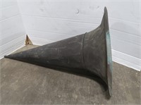 Antique Phonograph Horn-Needs inside metal