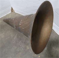 Antique Phonograph Horn-Brass Color