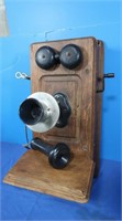 Vintage Wall Mount Telephone-"Kellogg"