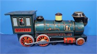 Vintage Tin Toy Train Engine-Japan, Modern Toys