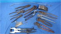 Adjustable Wrenches, Pliers, Vintage Wire Cutter