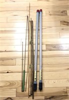 Lot of Wood & Brass Gun Cleaner Rods