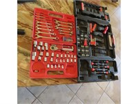 TWO (2) Tool Kits incl ratchet, sockets and more