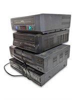 Step Back in Time with These Vintage VCRs and Disc