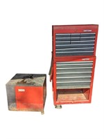 Craftsman toolbox and side tool box