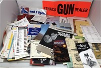 Vintage Misc Lot Of Gun Reloading Ephemera