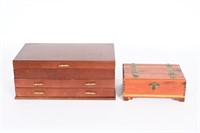 Vintage Wooden Jewelry Chests