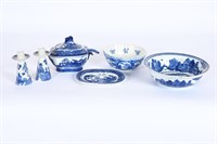 Antique/Vintage Blue Willow, Victtopia Ironstone