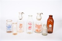 Vintage Milk Bottles- Clover Dairy Cream Top Spoon