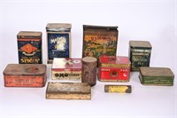 Antique/Vintage Tins - Wilmur Spices, Lyon's Tea