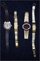 4 pcs Vintage Watches - Not Working