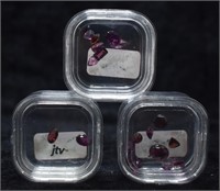 Variety of Cut Gemstones - Garnets
