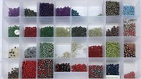 LARGE LOT OF JEWELRY MAKING BEADS
