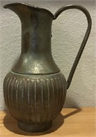 BRASS ETCHED PITCHER