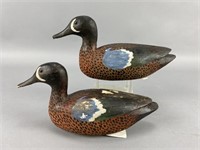 2 Reme Roussell Blue-Winged Teal Drakes