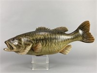 Mike Borrett Hand Carved Small Mouth Bass