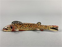 Oscar Peterson Brook Trout Spearing decoy