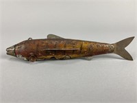 Early Native American Fish Spearing Decoy