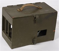 WWII US ARMY PIGEON CARRIER PG-102/CB WW2