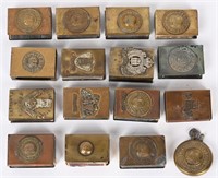 IMPERIAL GERMAN 10 TRENCH MATCH SAFE & LIGHTER LOT