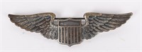 US AIR SERVICE PILOT WING BY BB&B STERLING 1920'S
