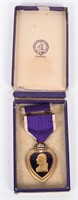 WWI US ARMY NAMED PURPLE HEART BB&B NUMBERED WW1