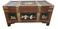 Incredible Vintage Chinese Trunk