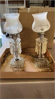 Set of 2 old lamps