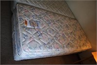 Twin Bed Frame w/Optional Sealy Mattress & Box