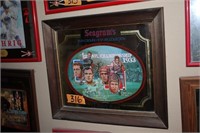 Seagram's 7 Crowns Of Sports Collection Mirror
